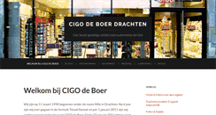 Desktop Screenshot of cigodeboer.nl
