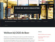 Tablet Screenshot of cigodeboer.nl